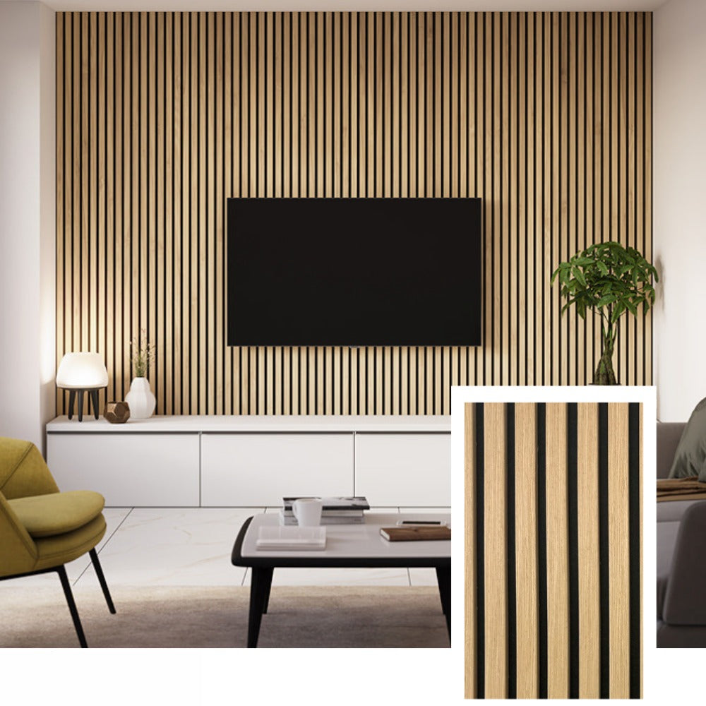 Oakloom™ Artisan Acoustic Wood Panel — Natural Heritage Oak (2.7 × 1.10 m)